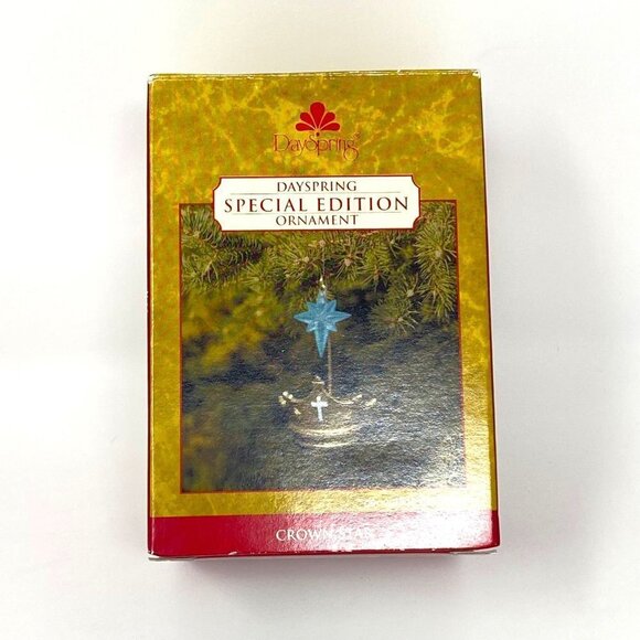 NWT Dayspring Special Edition Crown Star Ornament Religious - Picture 2 of 6